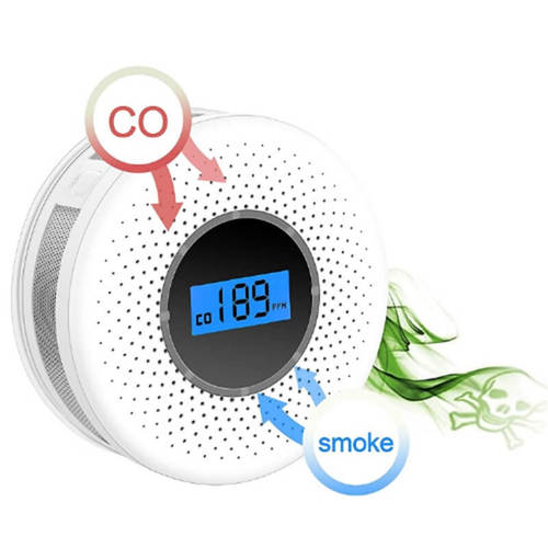Safety protect smoke and carbon monoxide alarm smoke alert smoke detector and carbon monoxide