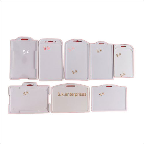 Customized Plastic Id Card Holder