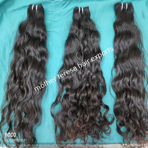 RAW INDIAN CURLY HAIR VIRGIN  CUTICLE ALIGNED BUNDLES INDIAN HUMAN HAIR