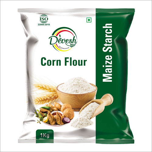 1 KG Corn Flour - Food Grade, 1 Kilograms (kg) | Ideal for Cooking, Baking, and Thickening Sauces
