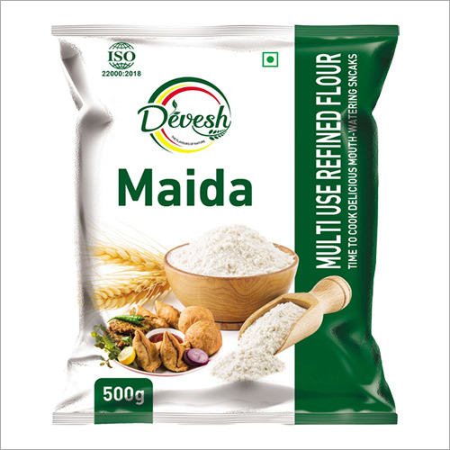 500 GM Maida - Food Grade Powder | Versatile Baking Ingredient, Fine Texture for Culinary Applications, Ideal for Dough and Pastries