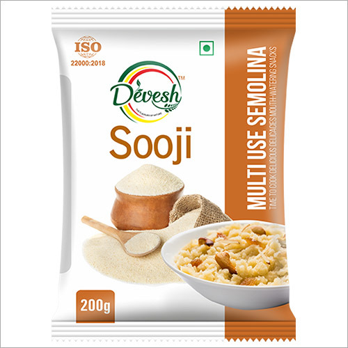 200 GM Sooji - Food Grade Powder | Quality Sooji for Culinary Applications