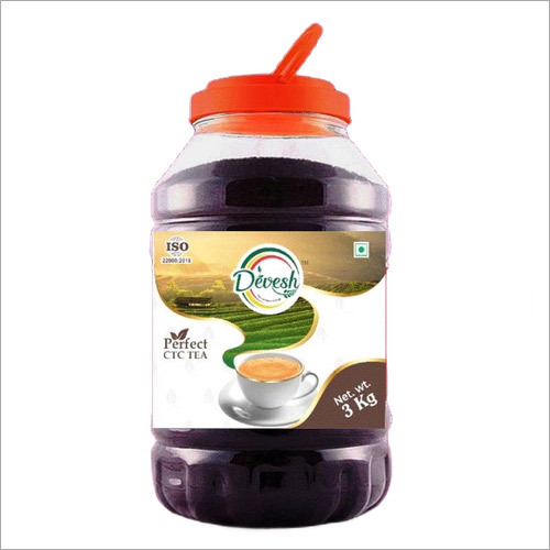 Black Ctc Tea 3 Kg Jar