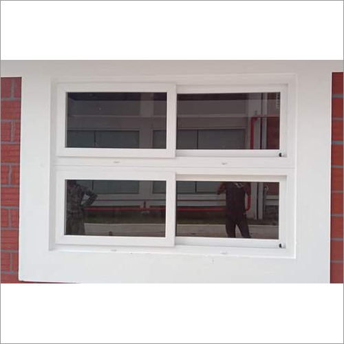 White UPVC Ventilator Window
