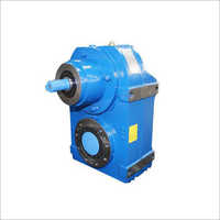 Blue Parallel Shaft Helical Gearbox