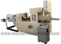 Flat paper napkin machine