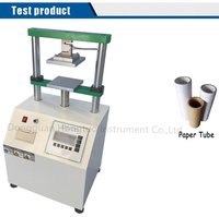 Paper Tube Compression Strength Test Machine Tube Pressure Tester