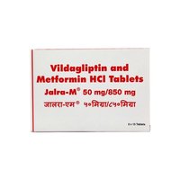 Jalra-M (Vildagliptin-Metformin) 50mg/850mg Tablets