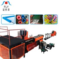 FLY120 EPE foam pipe  bar  profile extrusion machine