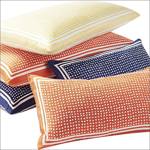 Different Colors Available Dotted Print Pillow Cover