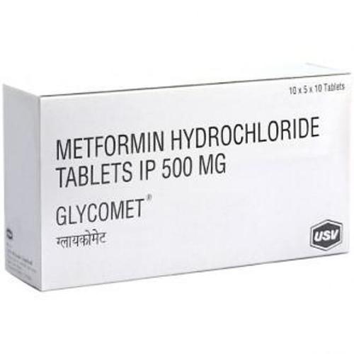 Glycomet (Metformin) 500mg Tablets