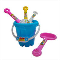 Garden Beach Kids Toy - Plastic | Age 2-3 Years, Blue & Pink Color, Non-battery Operated, Perfect For Personal Playtime Fun