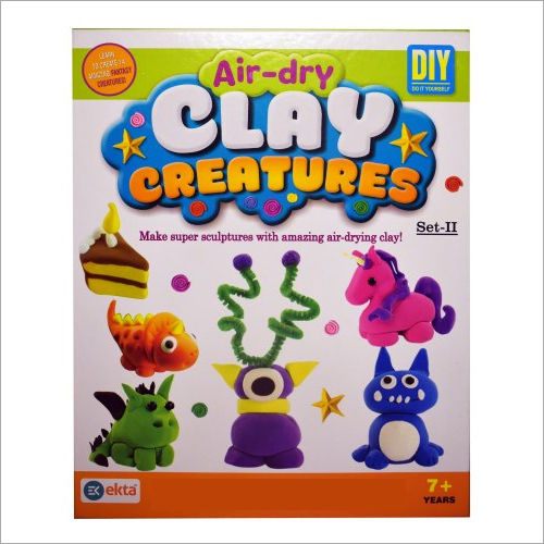 Air Dry Clay Creatures Play Set - Usage: School/Play School