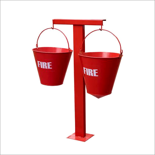 Mild Steel Two Fire Bucket With Clamp By BAIJNATH & SONS