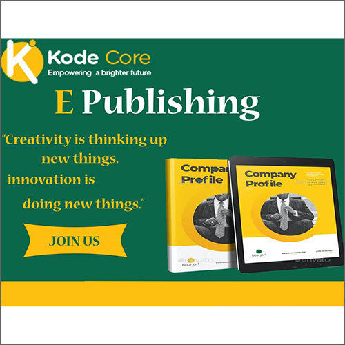E Publishing Outsourcing Consultant Services By TECHNO VISION THIRTY