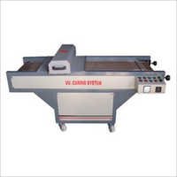 Uv Curing Machine - Metal Framework, 1200x600x800 Mm, 150 Kg | Semi-automatic, Digital Control Panel, 5 Kw Power, 20 M/min Printing Speed, Medium Size