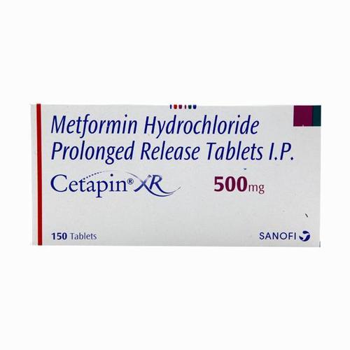 Cetapin XR (Metformin) 500mg Tablets