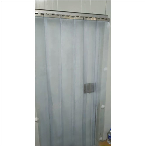 White Transparent Plastic Strip Curtain