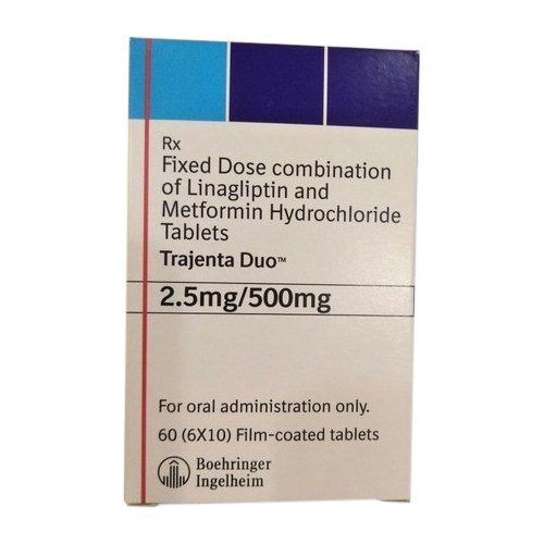 Trajenta Duo (Linagliptin-Metformin) 2.5mg/500mg Tablet