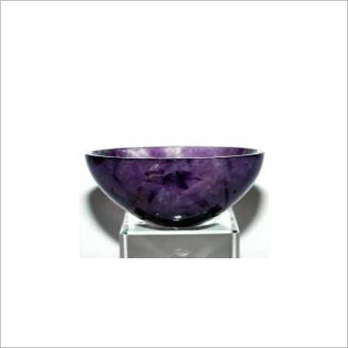 Amethyst Bowl Size: 4 Inch