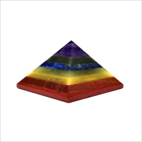 Seven Chakra Bonded Pyramid