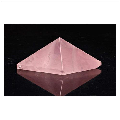 Rose Quartz Pyramid