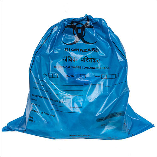 Blue Bio Medical Waste Bag
