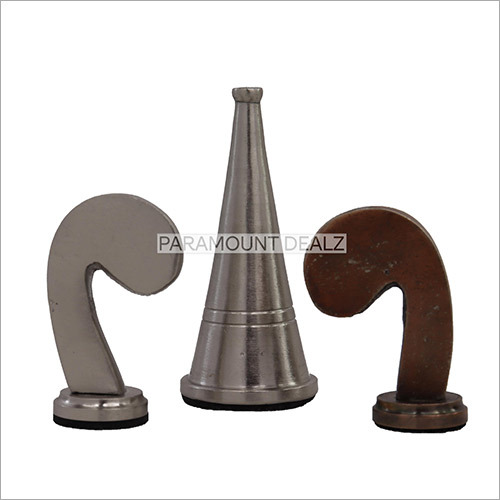 Aluminium Metal Cone Shaped Chess Pieces (Copper And Nickel)