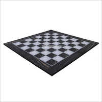 Wooden Laminated Chess Board In  Marble Look 21 Inch - 55 Mm