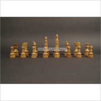 Paramount Dealz Handcrafted Wooden Chess Pieces with Velvet Carry Pouch - Green Felt Bottom