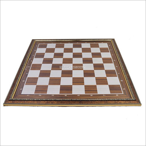 Wooden Laminated 21 Inch Chess Board Game Set