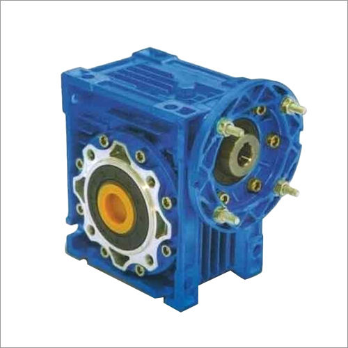 Pbl Alluminum Worm Gear Box - Color: Blue