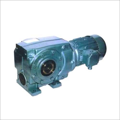 Three Phase Helical Worm Geared Motor