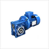 Pbl Industrial Three Phase Worm Geared Motor - Color: Blue