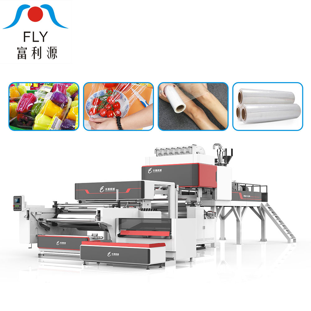 PE PVC Cast film extrusion machine