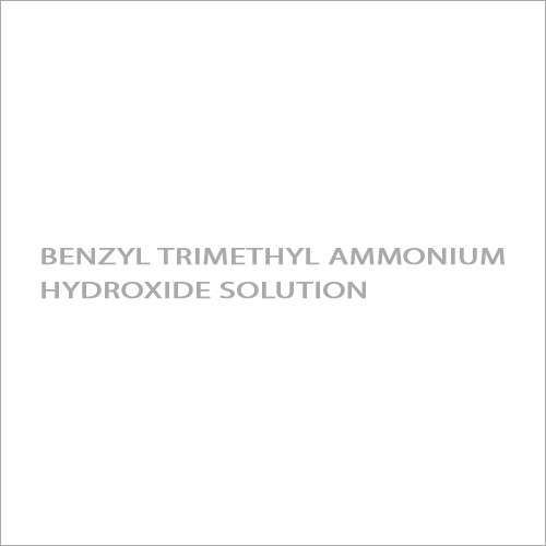Benzyl Trimethyl Ammonium Hydroxide Solution