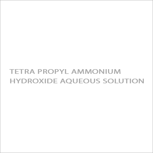 Tetra Propyl Ammonium Hydroxide Aqueous Solution