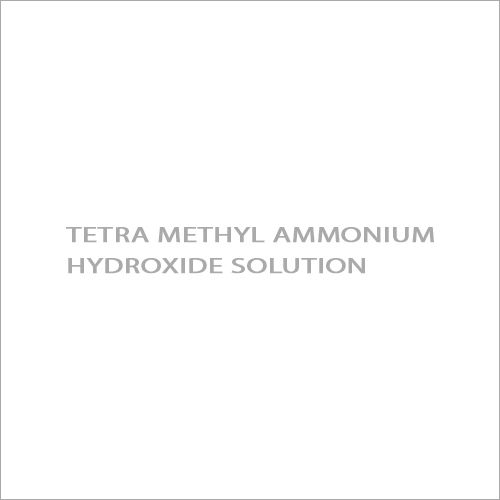 Tetra Methyl Ammonium Hydroxide Solution