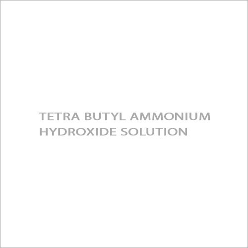 Tetra Butyl Ammonium Hydroxide Solution