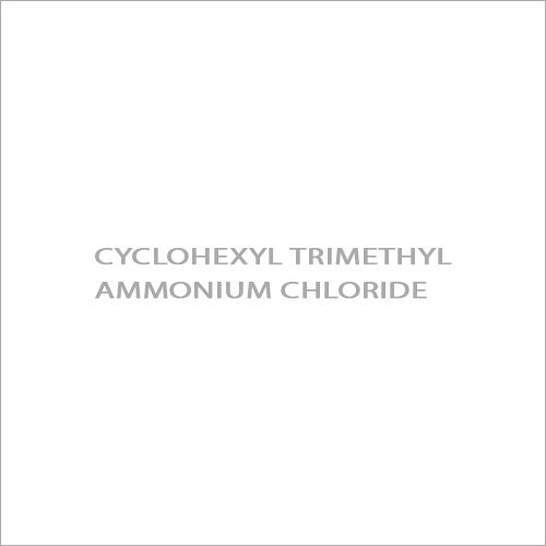 Cyclohexyl Trimethyl Ammonium Chloride Cas No: 25728-39-6