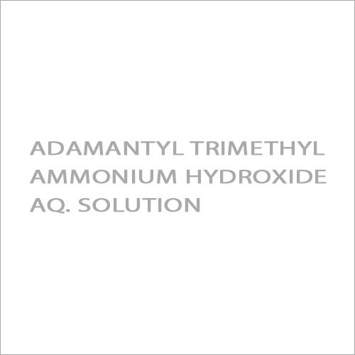 Adamantyl Trimethyl Ammonium Hydroxide Aq. Solution