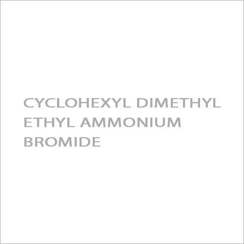 Cyclohexyl Dimethyl Ethyl Ammonium Bromide