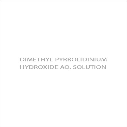 Dimethyl Pyrrolidinium Hydroxide Aq. Solution Cas No: 95500-19-9