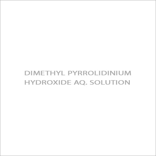 Dimethyl Pyrrolidinium Hydroxide Aq. Solution