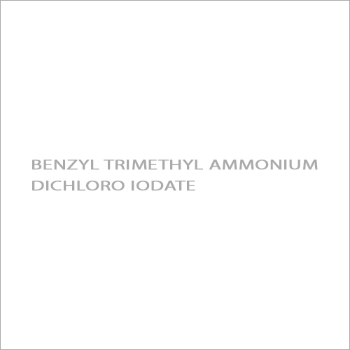 Benzyl Trimethyl Ammonium Dichloro Iodate Cas No: 114971-52-7