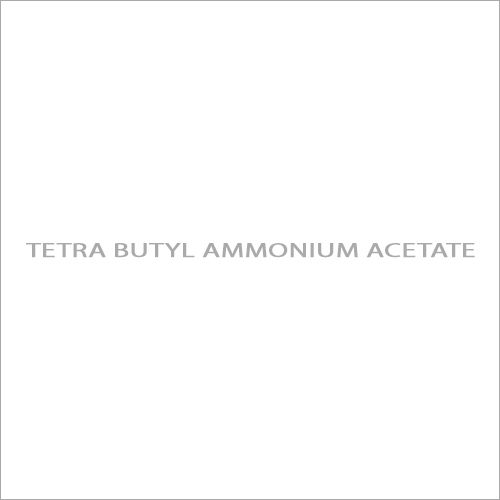 Tetra Butyl Ammonium Acetate