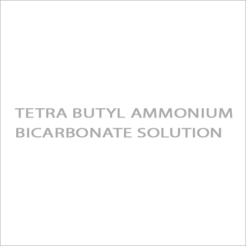 Tetra Butyl Ammonium Bicarbonate Solution