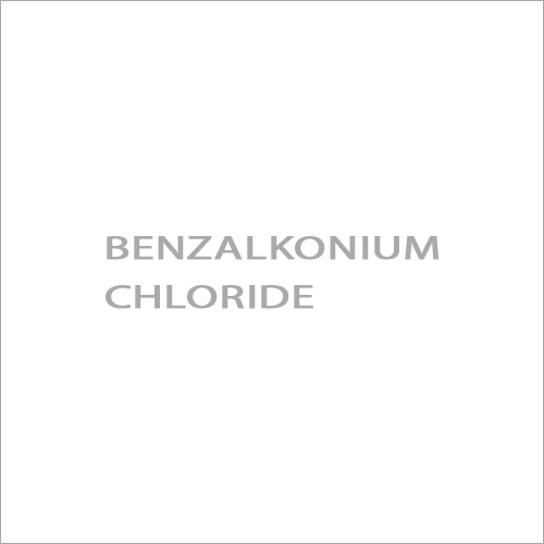 Benzalkonium Chloride By TATVA CHINTAN PHARMA CHEM LIMITED