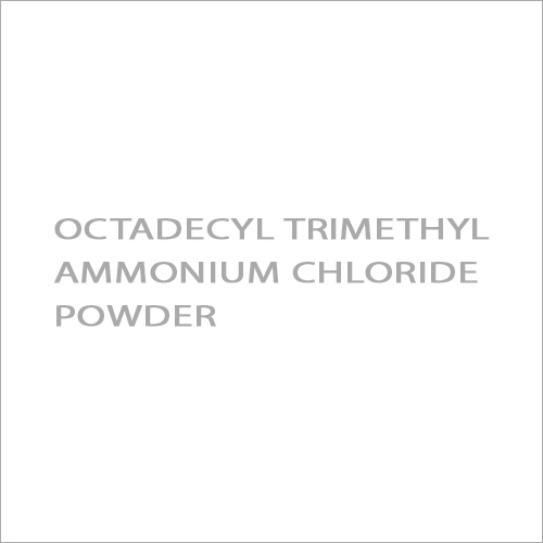 Octadecyl Trimethyl Ammonium Chloride Powder By TATVA CHINTAN PHARMA CHEM LIMITED