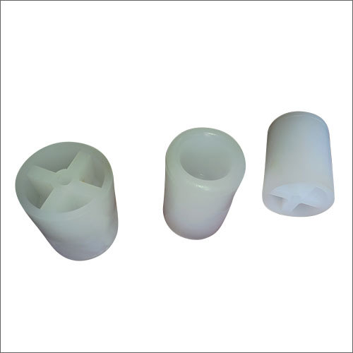 White Plastic Door Bush